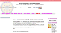 Desktop Screenshot of librairiedixdecoeur.com